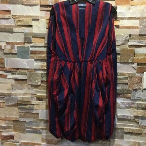 MCQ Striped Mini Dress-Balloon - Picture 1 of 13